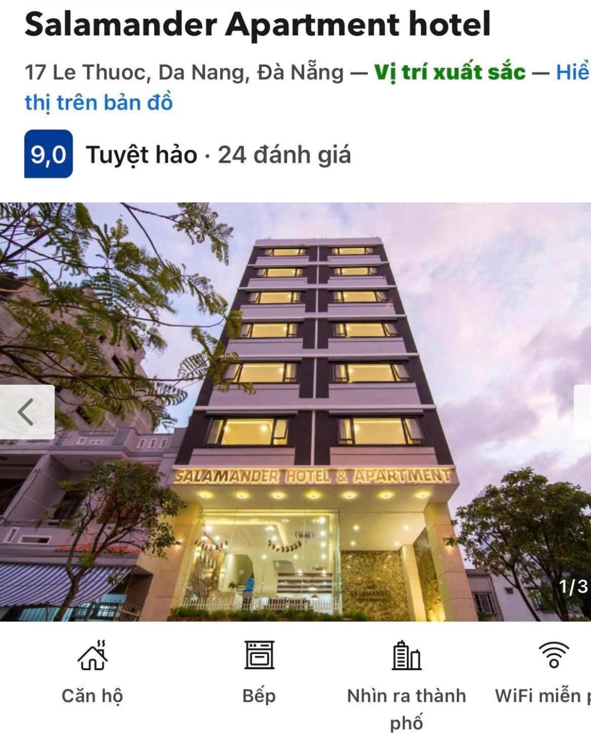 Salamander Apartment Hotel Da Nang Eksteriør bilde